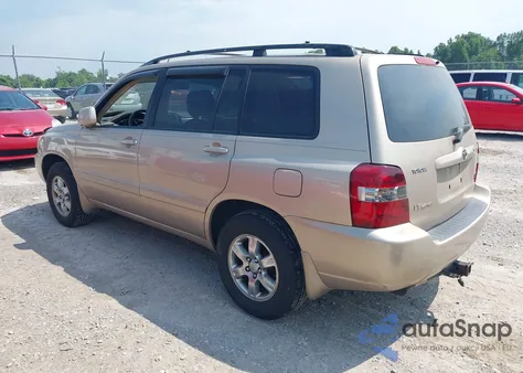 2004 Toyota Highlander V6 z USA, uszkodzony, nr VIN JTEEP21A140025561